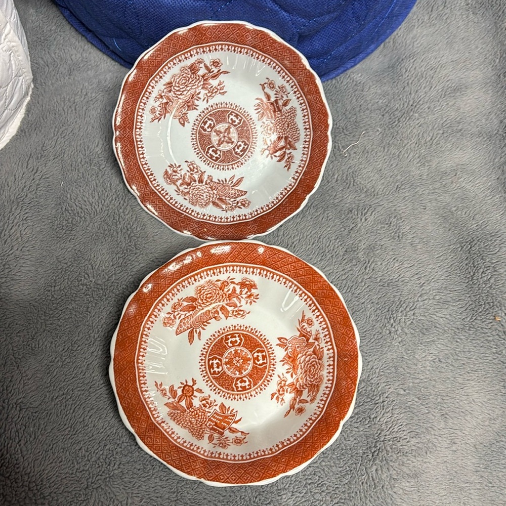 Spode Fine Stone fruit/dessert bowls 5-1/8" set of 2